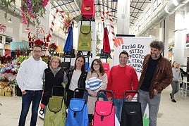 Los beneficios de la compra de los carros del árbol solidario se destinarán a Luca.