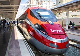 Un tren de Iryo en una imagen de archivo.