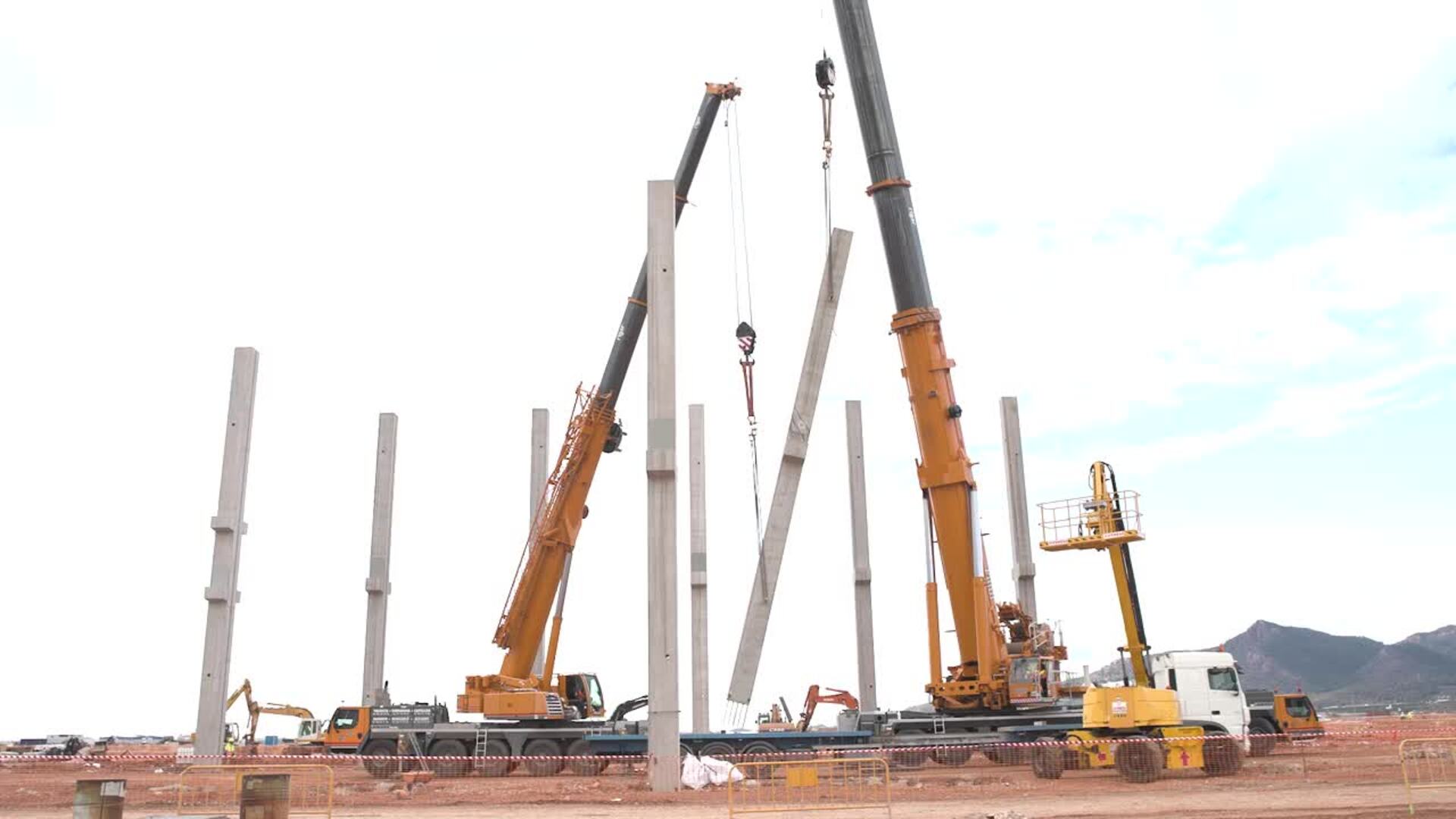 Así avanza la planta de PowerCo en Sagunto