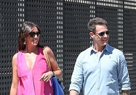 Patricia Pardo y Christian Gálvez en una imagen de archivo.