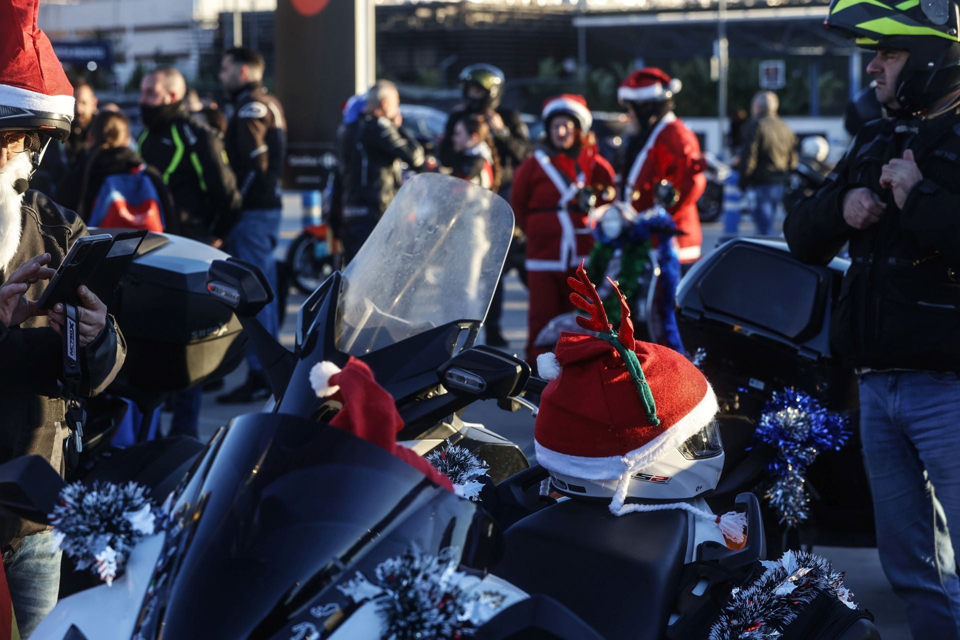 Fotos de la cabalgata motera en Valencia