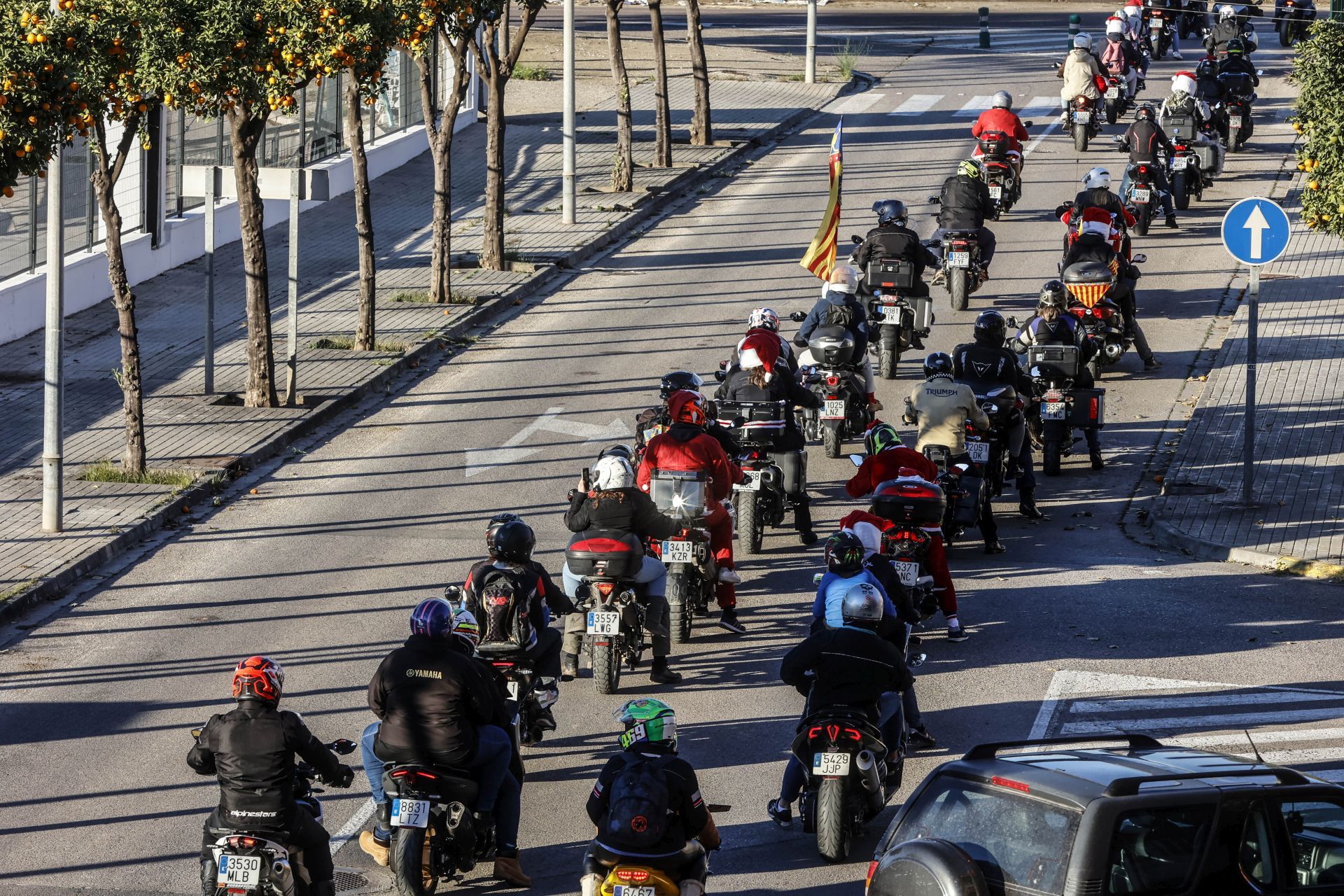 Fotos de la cabalgata motera en Valencia