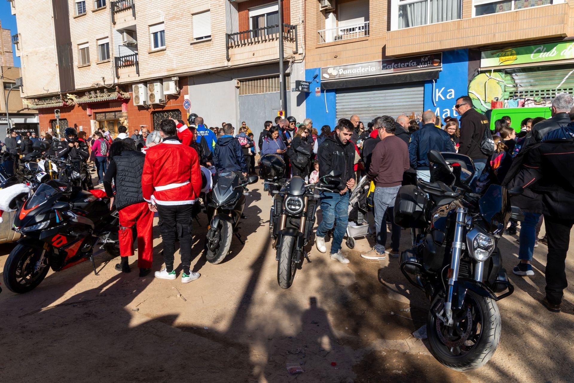 Fotos de la cabalgata motera en Valencia
