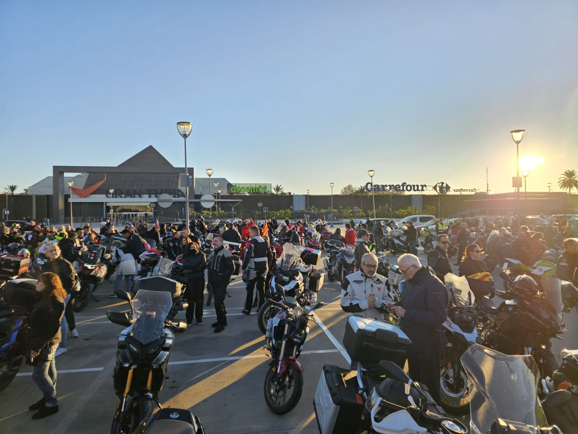 Fotos de la cabalgata motera en Valencia