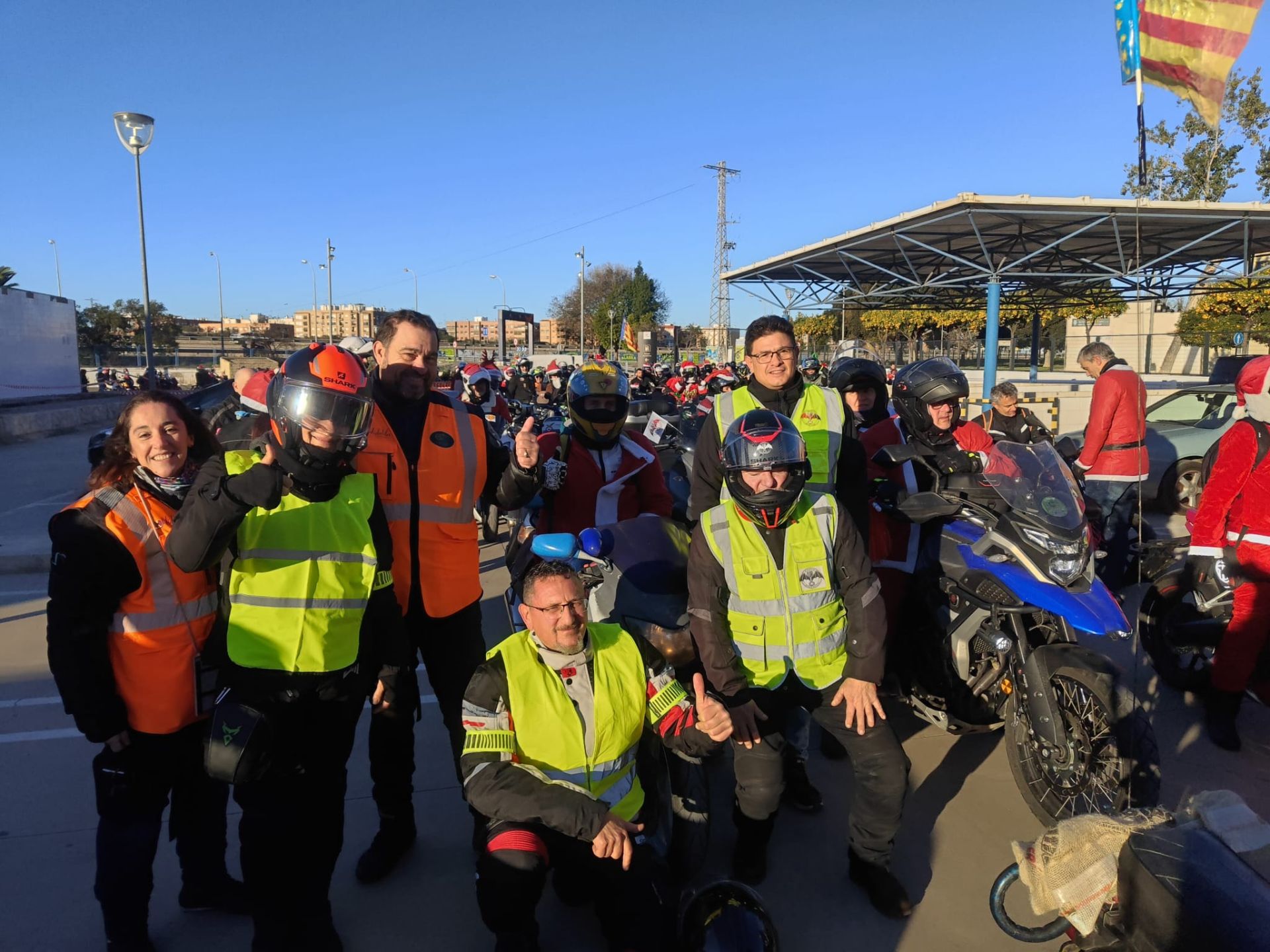 Fotos de la cabalgata motera en Valencia