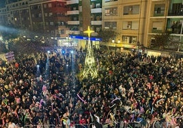 Acto navideño.