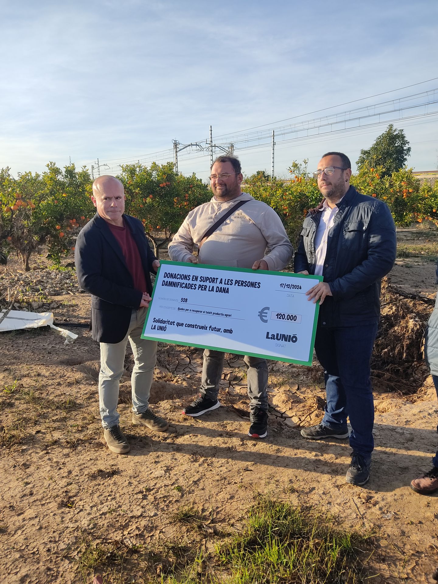 Imagen secundaria 1 - La dana arrasa con más de la mitad de la producción de caqui y con 250.000 toneladas de cítricos