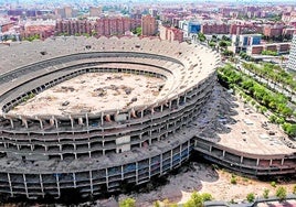 Aspecto del nuevo Mestalla.