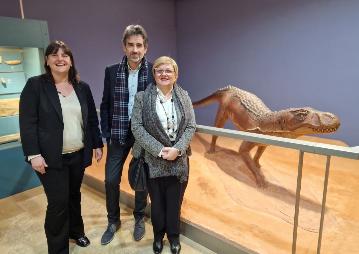 Imagen secundaria 1 - El nuevo habitante del Museo de Ciencias Naturales de Valencia ya se exhibe ante el público.