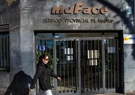 Una delegación provincial del Muface.