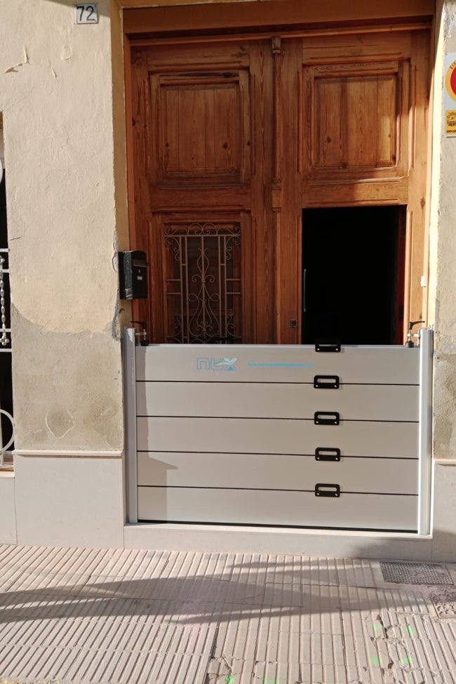 Una vivienda particular de Algemesí.