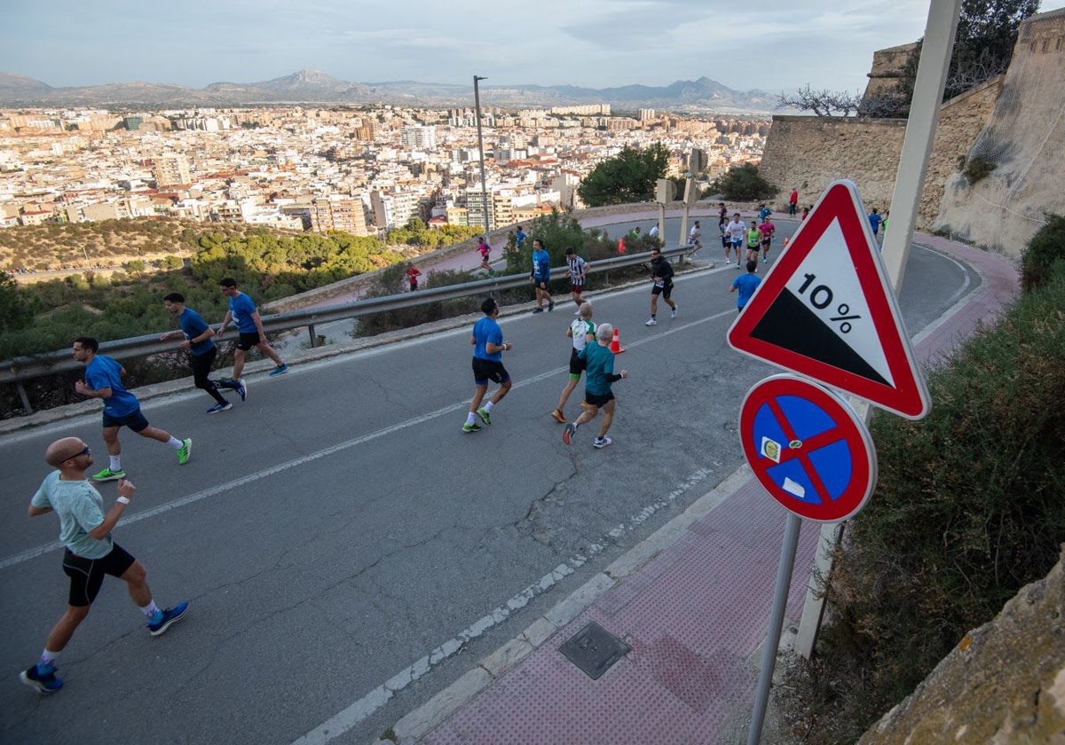 Los desniveles ponen a prueba a los más valientes.