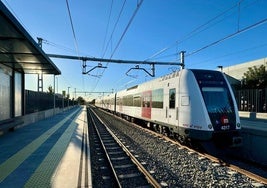 Un tren de Metrovalencia en una imagen de archivo.