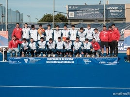 La selección sub-18 valenciana de hockey.