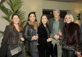 Manela Catalá, María Meco, María José Albert, Jorge Barrie y Julia Pérez Broseta.