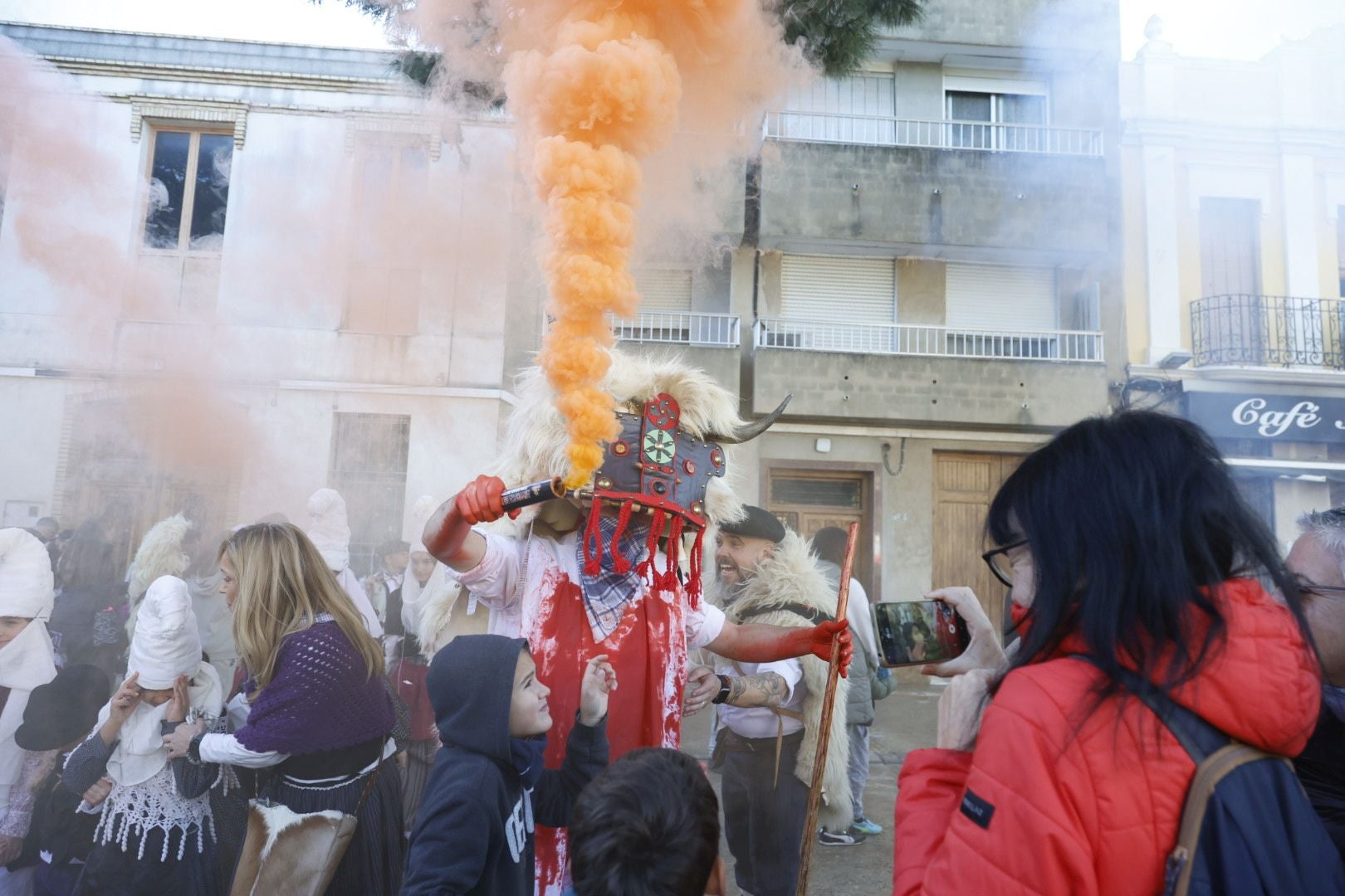 Fotos de la llegada del Olentzero a Massanassa