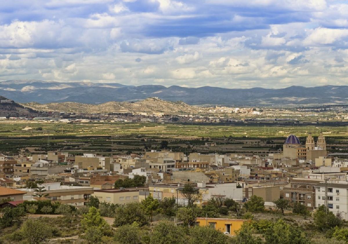 Vista panorámica de la localidad.