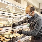 Un trabajador de Mercadona.