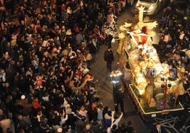 Cabalgata de Reyes en Castellón, en una imagen de archivo.