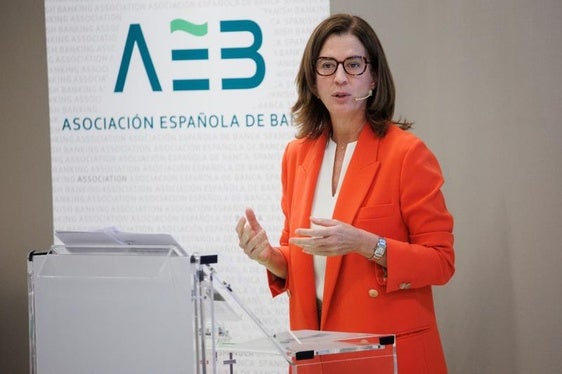 La presidenta de la AEB, Alejandra Kindelán.