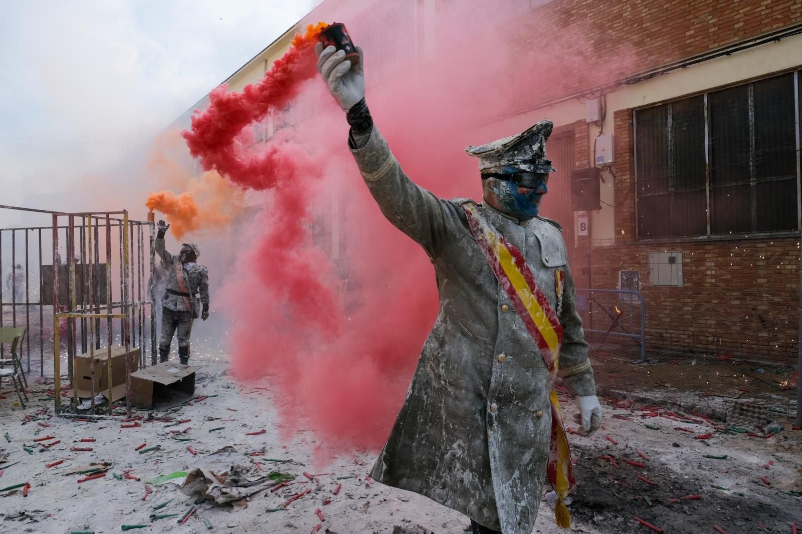 FOTOS | La batalla de els enfarinats vuelve a IBI