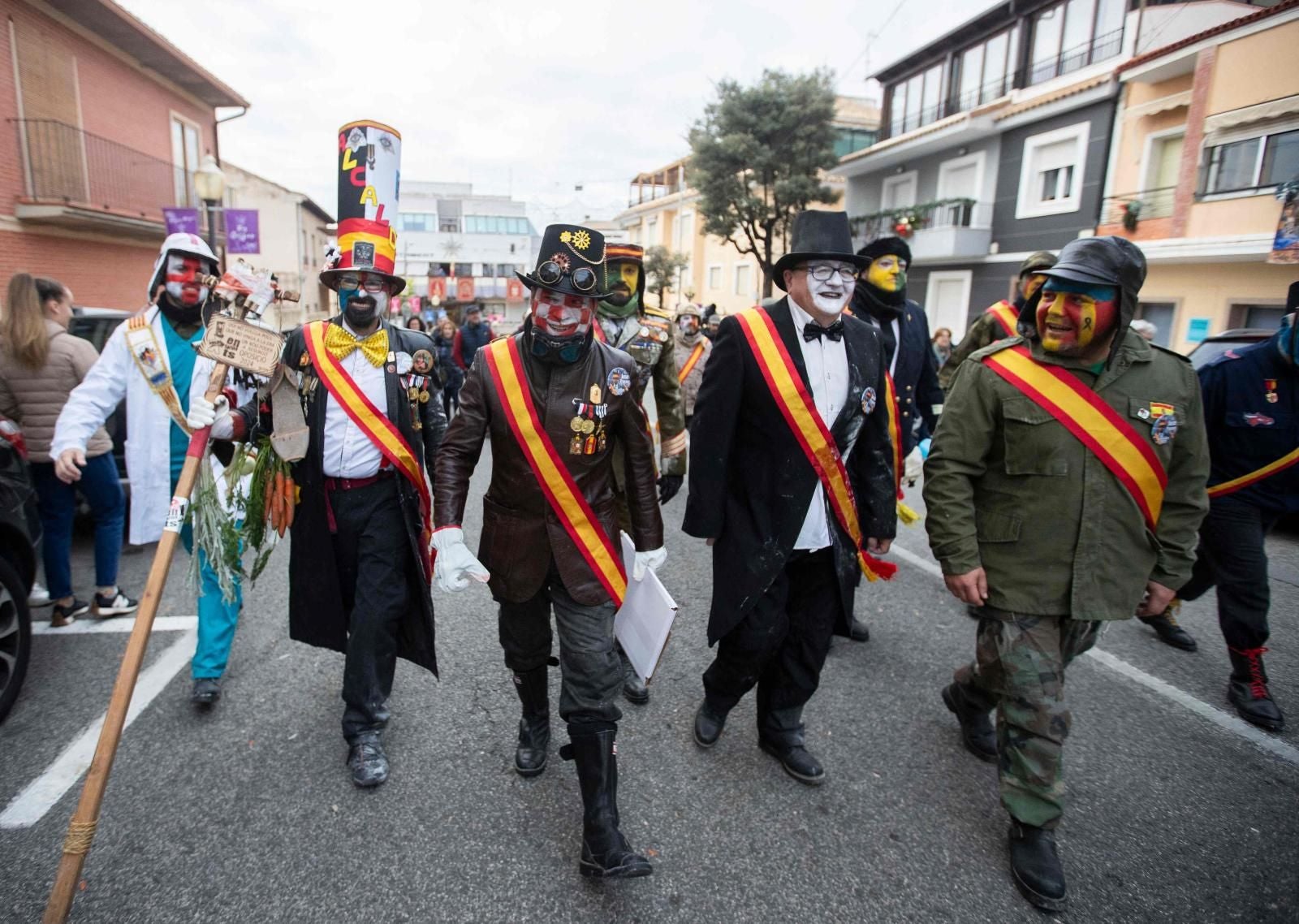 FOTOS | La batalla de els enfarinats vuelve a IBI