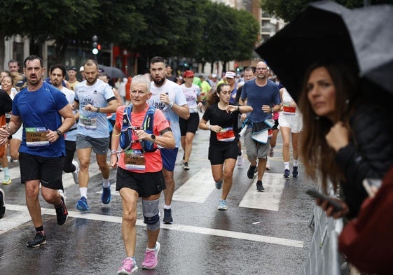 Participantes en el Medio Maratón Valencia Trinidad Alfonso Zurich del pasado mes de octubre.