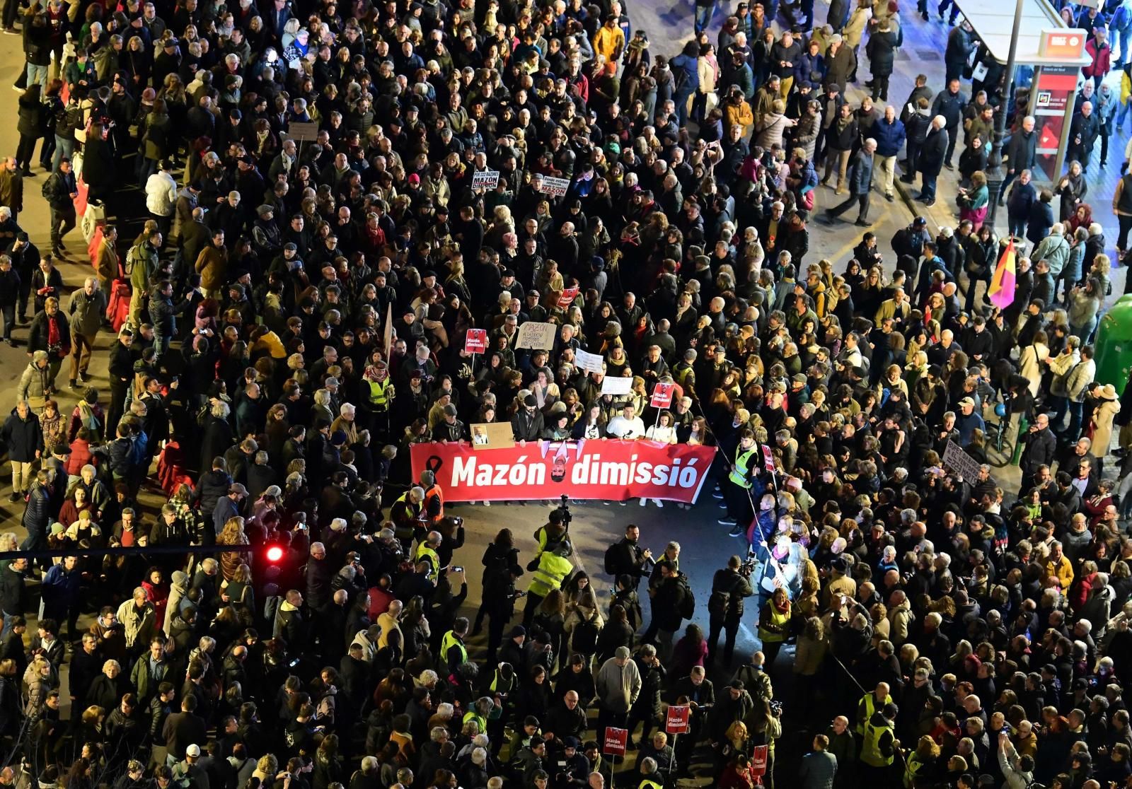 FOTOS | Tercera manifestación en Valencia contra la gestión política de la dana