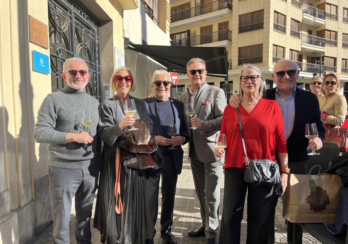 Sergio Terol, Julia Pérez Broseta, Rafa Alcón, Luisma Carreras, Mª Ángeles Mas y Manuel Aliaga.