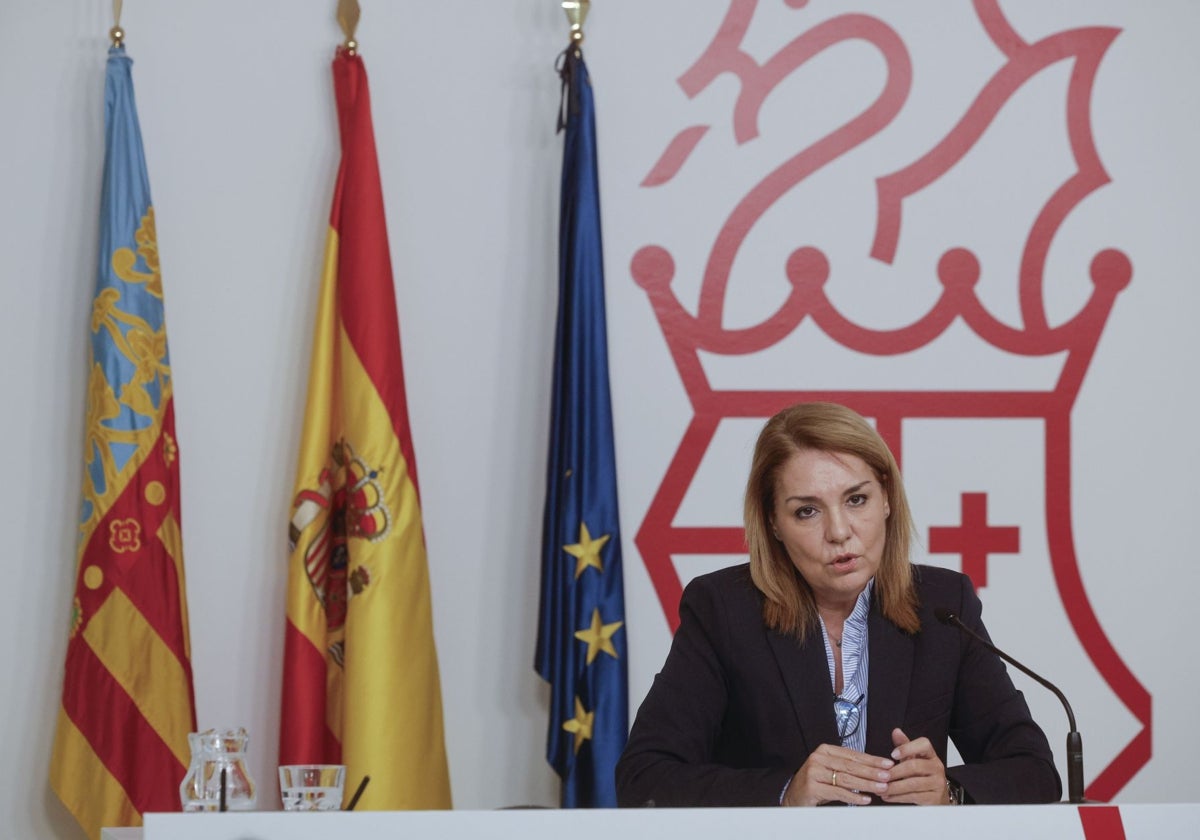 La vicepresidente primera del Consell, Susana Camarero.