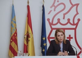 La vicepresidente primera del Consell, Susana Camarero.