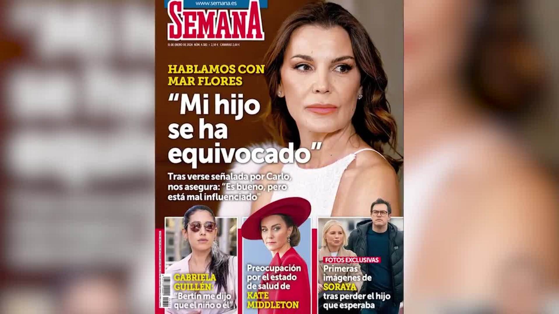 Mar Flores se protege tras la demoledora entrevista de su hijo Carlo ...