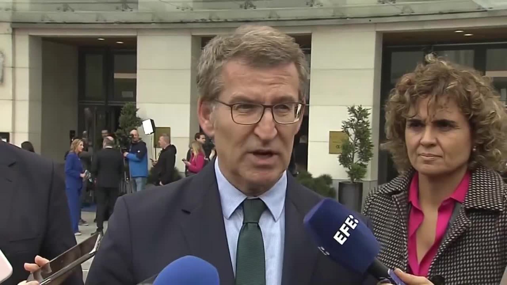 Feijóo alerta a PPE de que Puigdemont puede concurrir a las elecciones en Cataluña