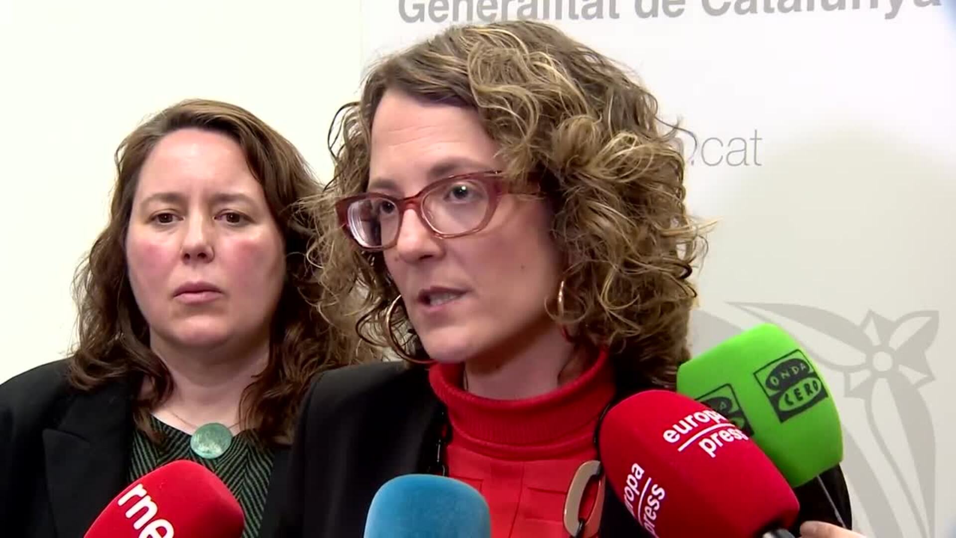 Verge afirma que la situación de los feminicidios en Cataluña 'no tiene explicación'