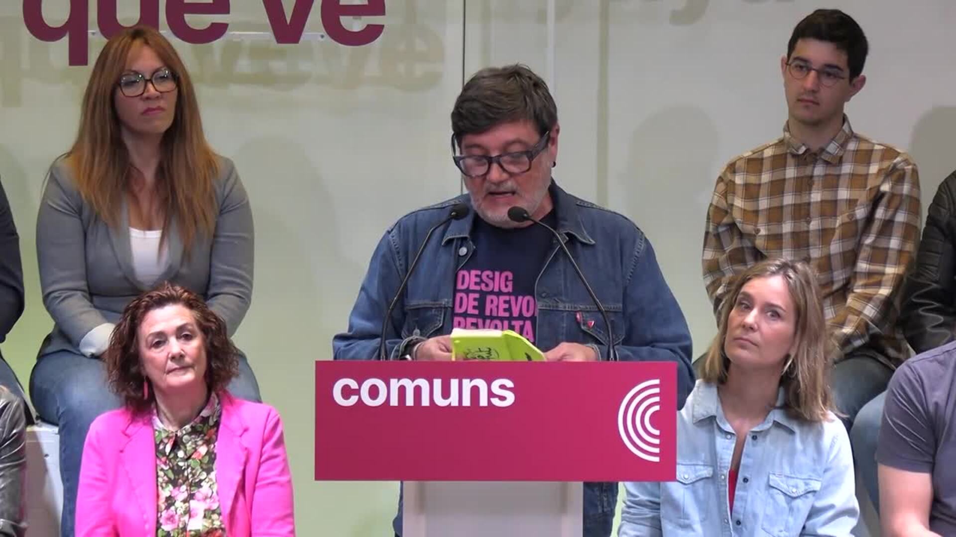 Mijoler (comuns) afirma que los socialistas catalanes "mirarán a la derecha" si gobiernan solos