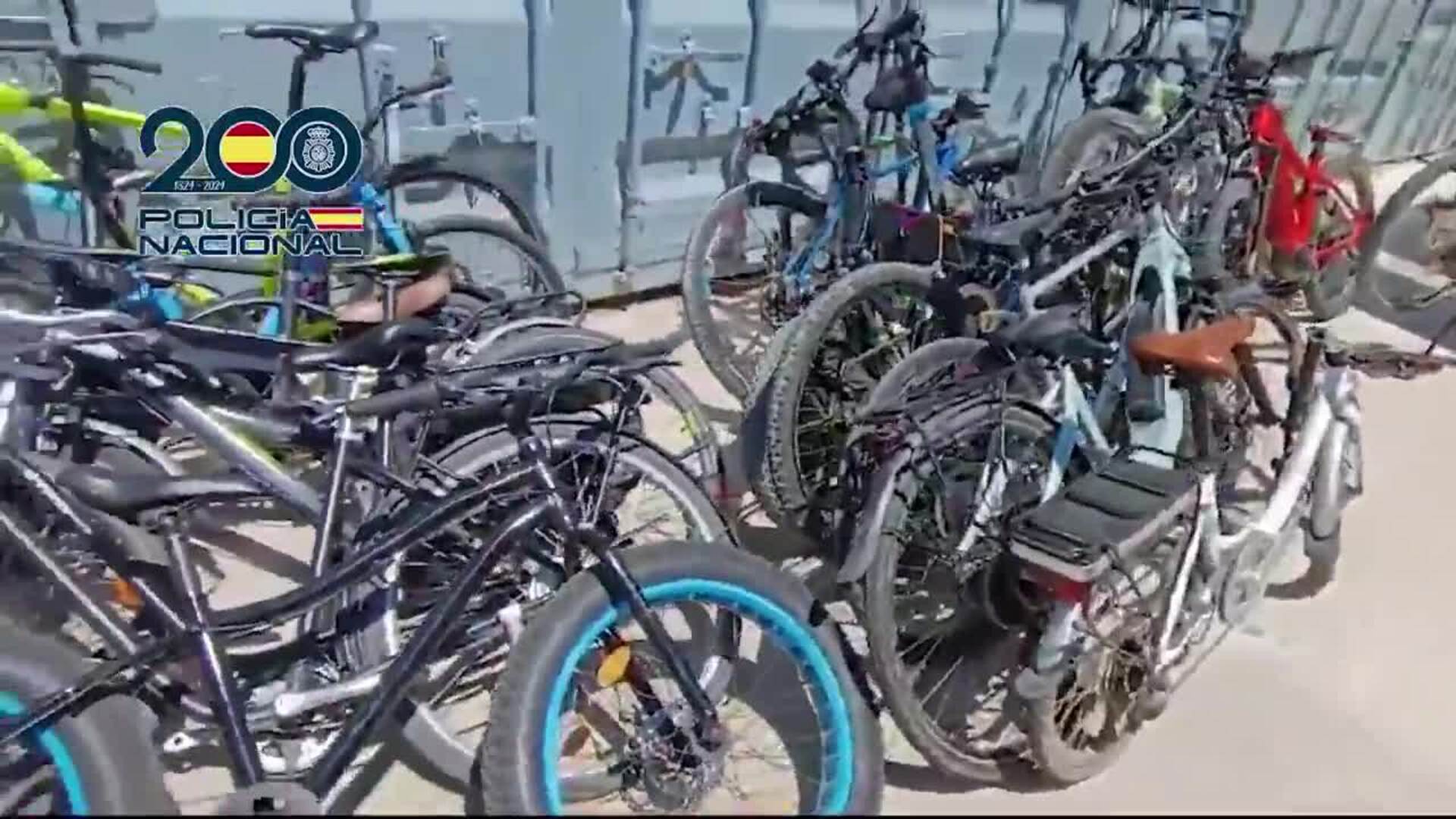 Un detenido tras recuperar más de 30 bicicletas robadas en Marbella
