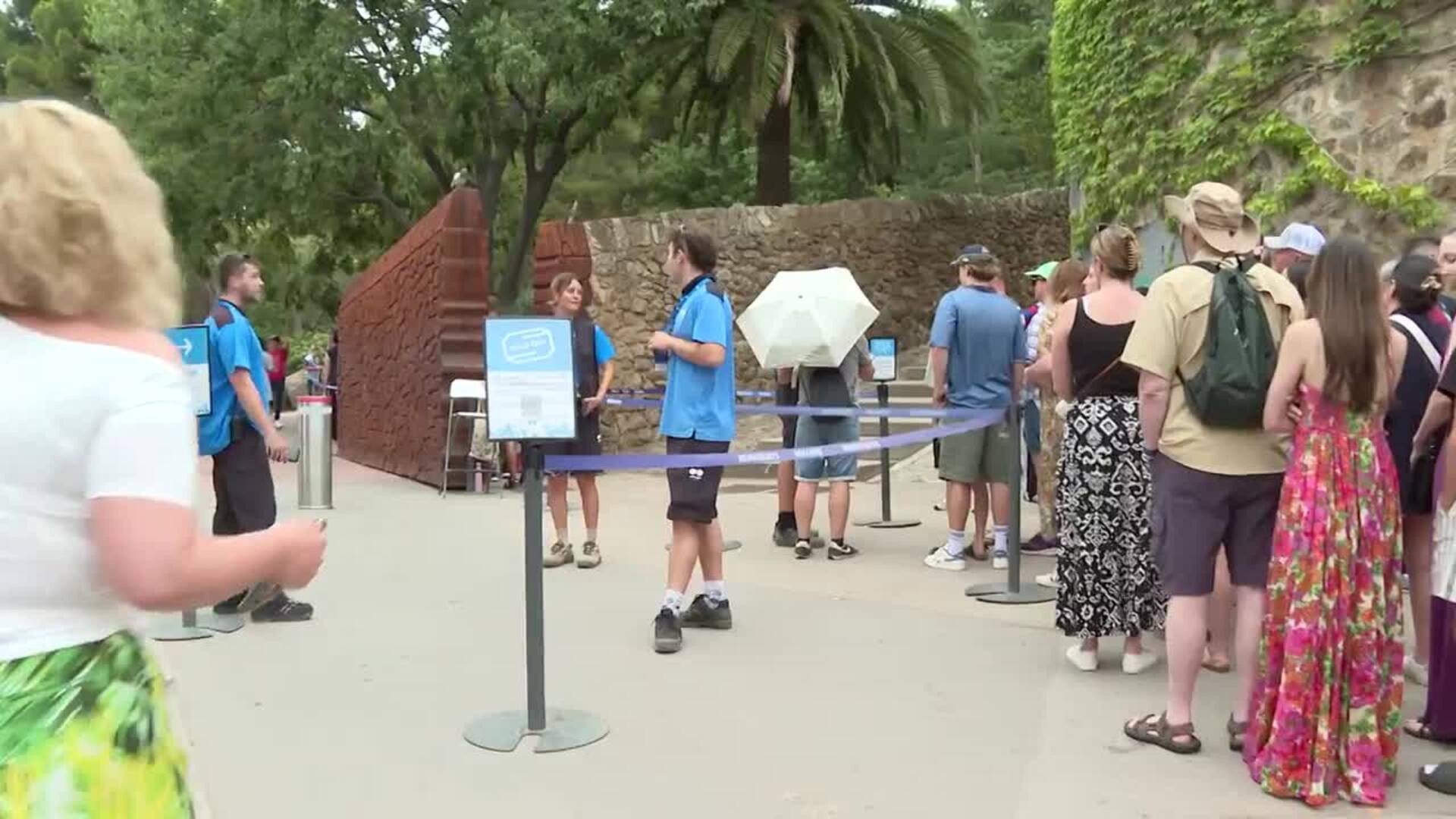 El Park Güell de Barcelona dejará de vender entradas en taquilla a partir de este lunes