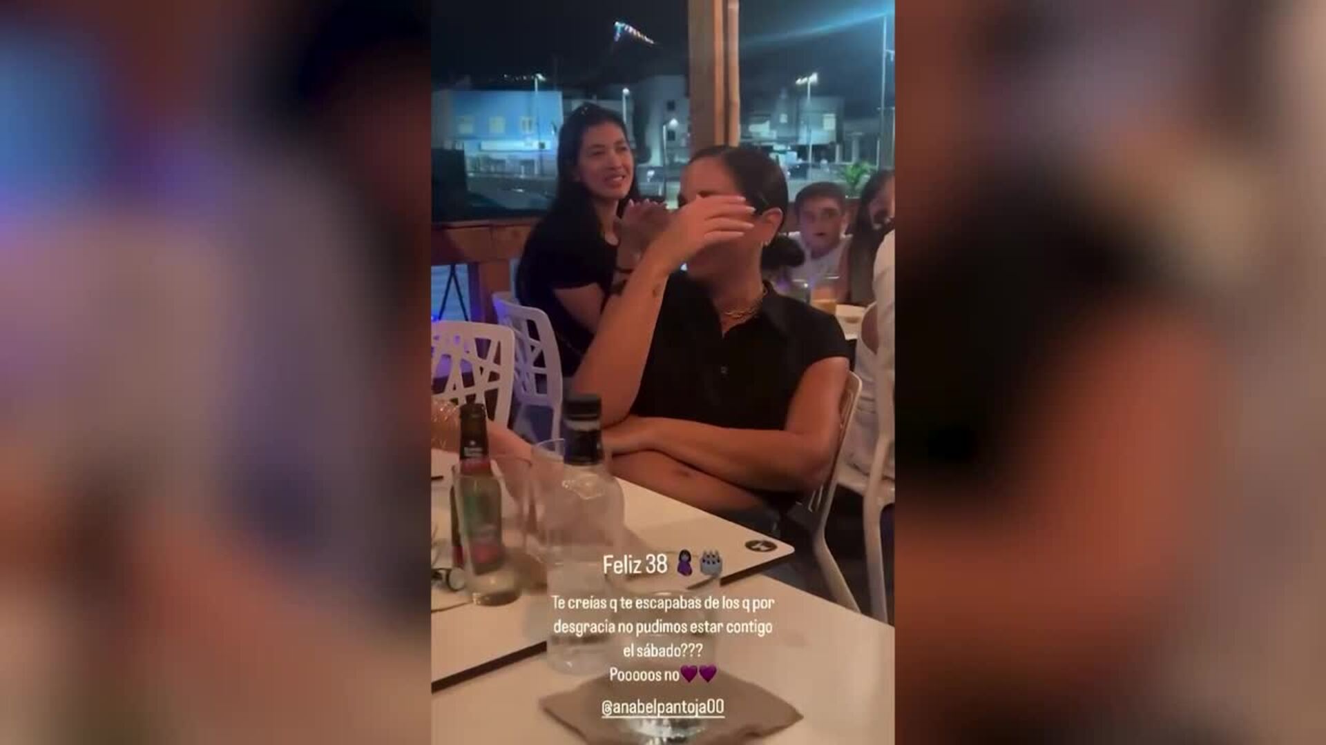 Nueva celebración de Anabel Pantoja por su 38 cumpleaños