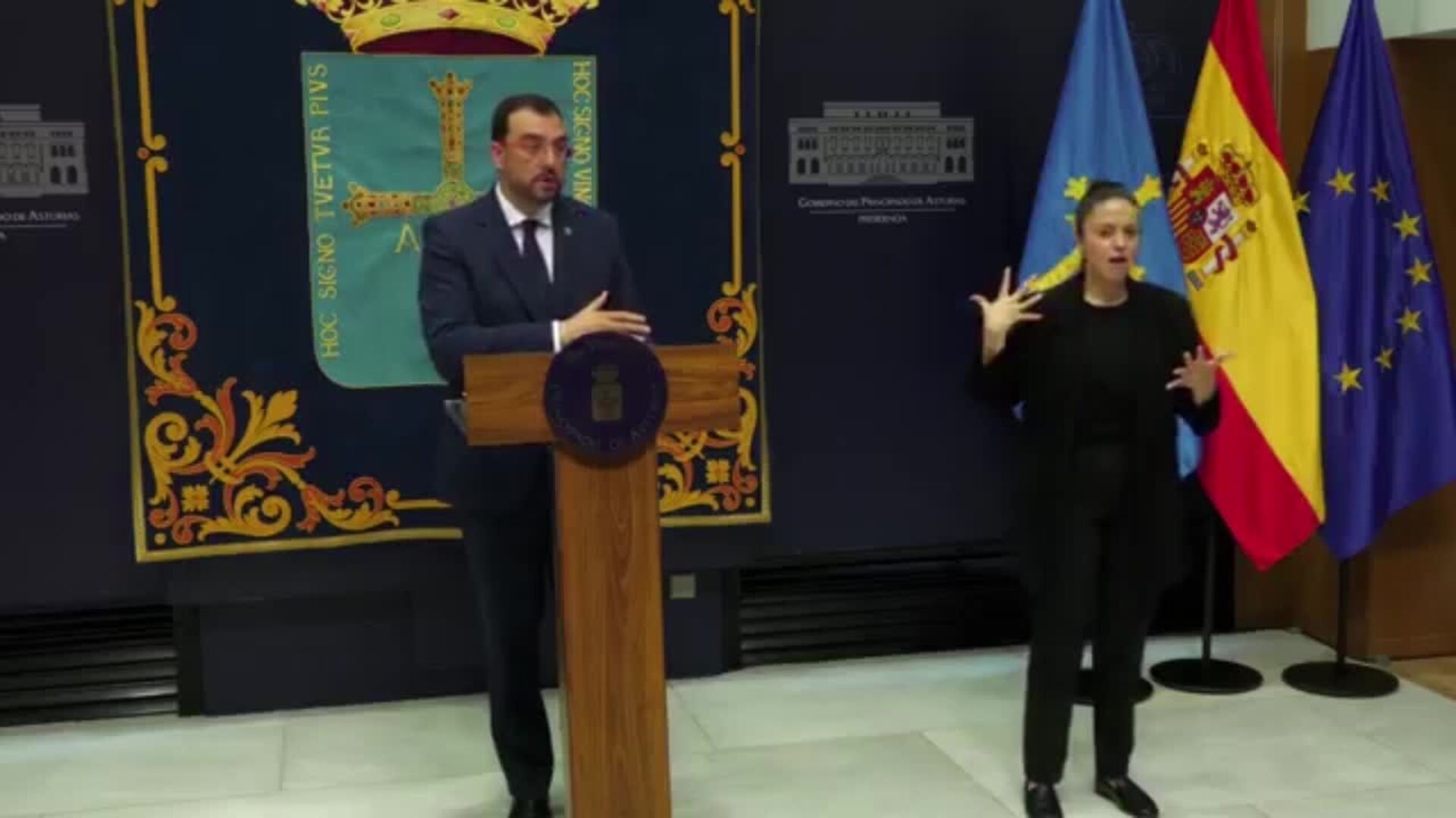 Barbón anuncia que Asturias votará contra la salida de Cataluña del régimen común