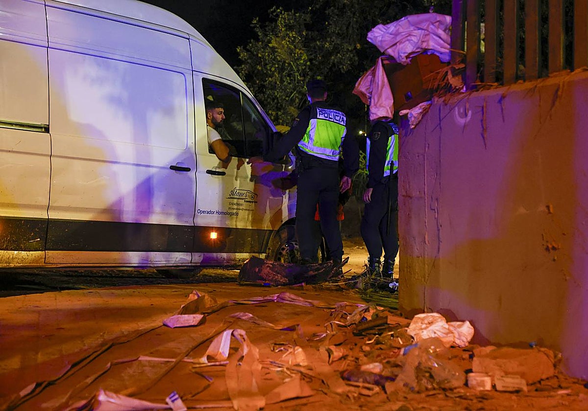 Operativo policial para frenar los saqueos y robos durante la emergencia.
