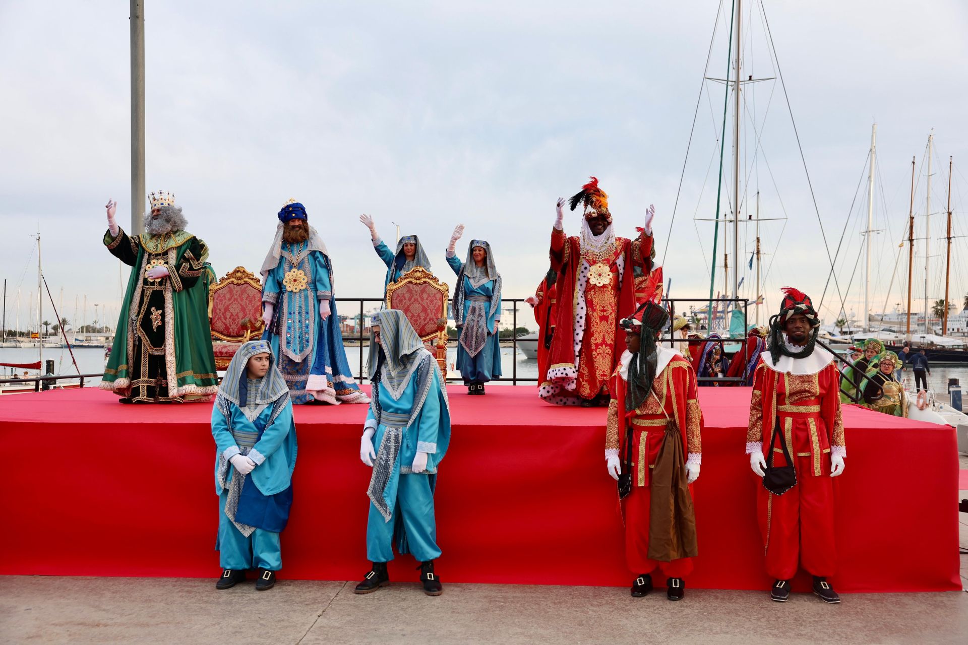 Cabalgata de los Reyes Magos en Valencia 2025