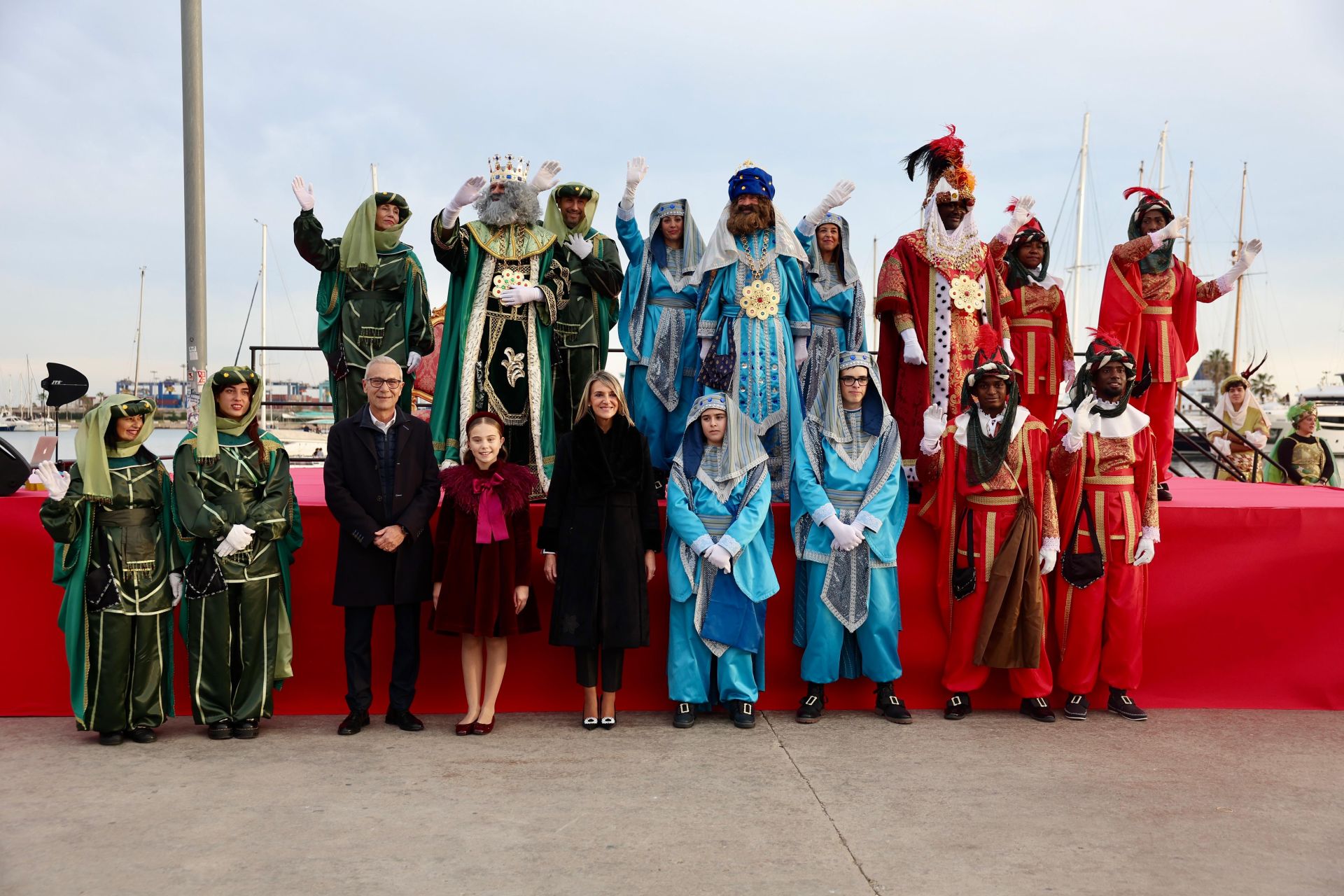 Cabalgata de los Reyes Magos en Valencia 2025