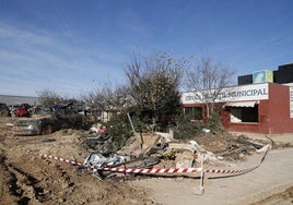 Escuela Ninos Porta Sud de Alfafar, en una imagen de este martes.