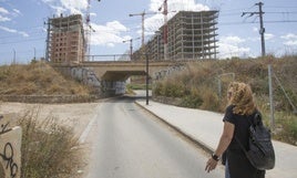 Barrio de San Marcelino, en una imagen de hace unos meses.