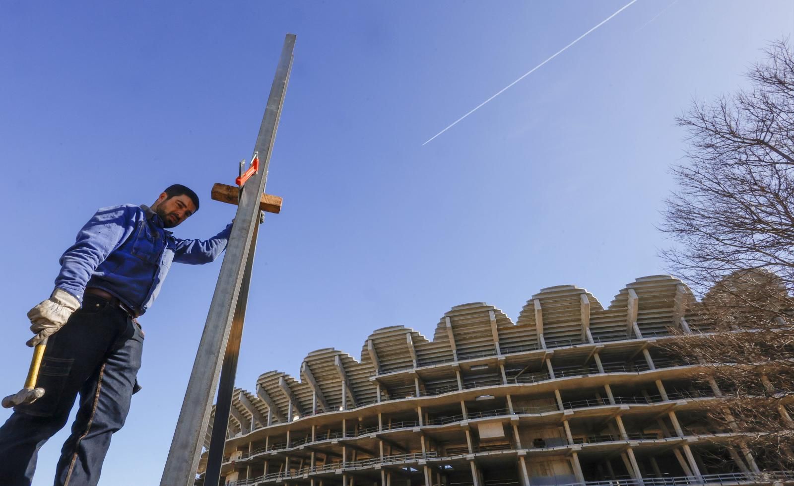 FOTOS | Vuelven las obras al nuevo Mestalla