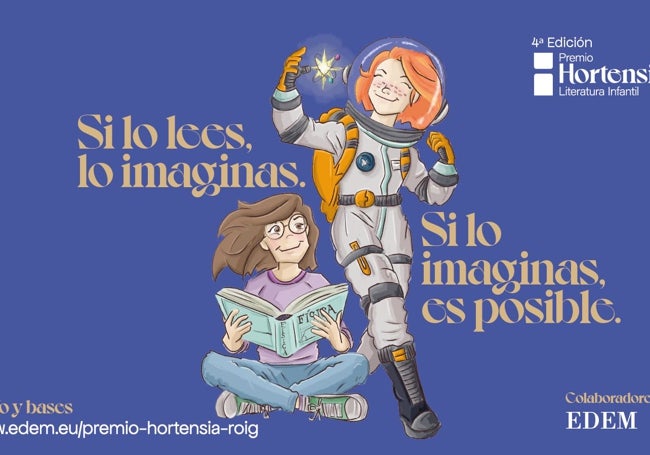 Imagen de la cuarta edición del Premio de Literatura Infantil Hortensia Roig.