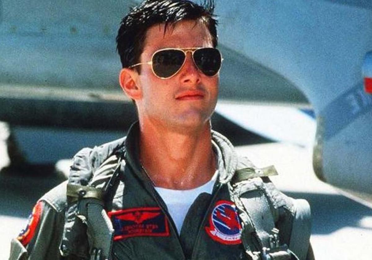 Imagen de Tom Cruise en la película que lo consagró como una de las mayores estrellas de Hollywood.