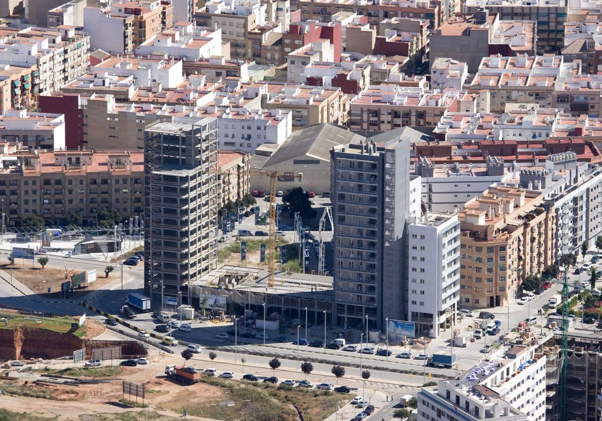 Vista aérea del municipio más demandado para alquilar casa.