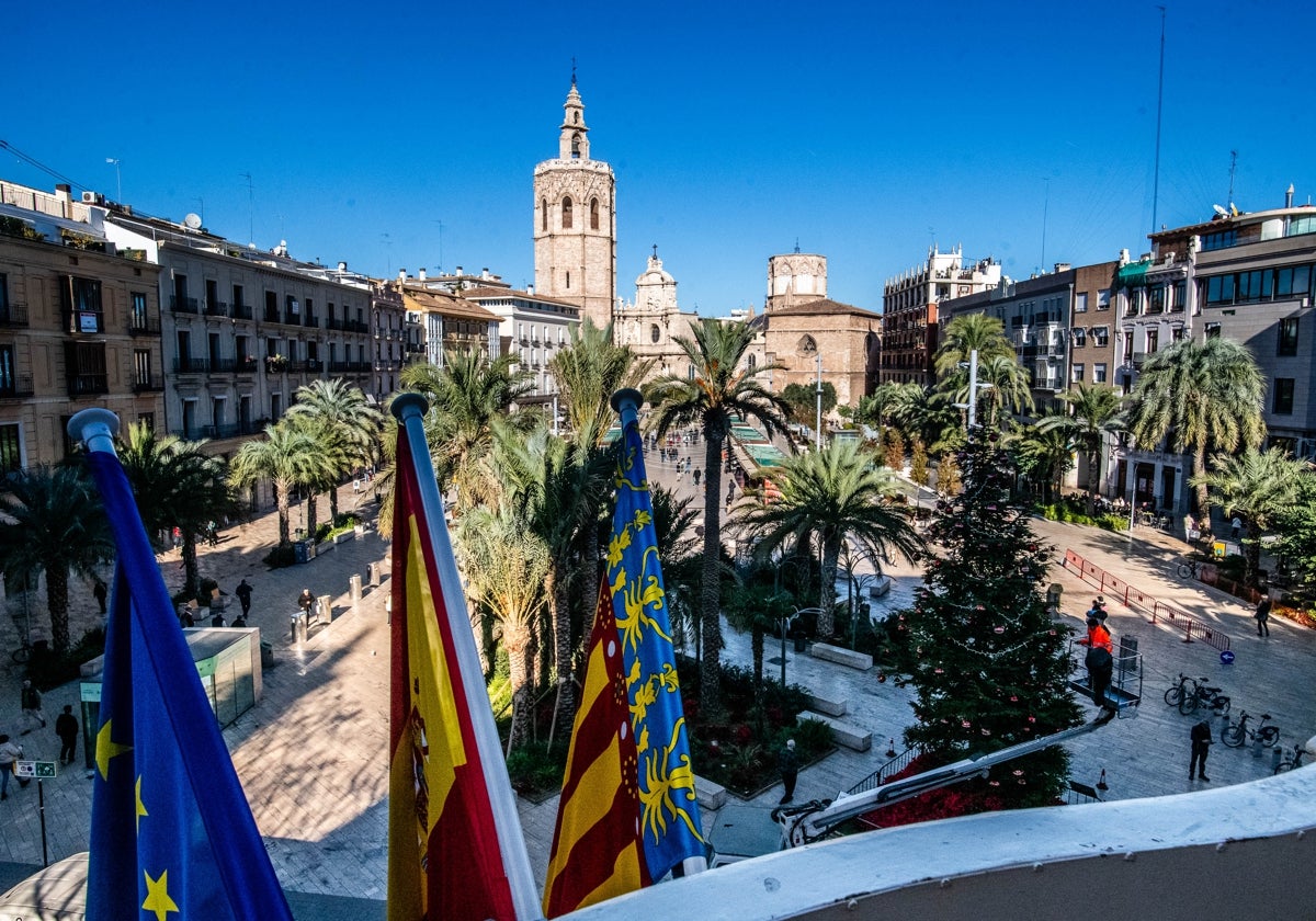 Sede del Colegio, en cuya planta baja se ubica desde finales del año pasado el comercio Loewe.