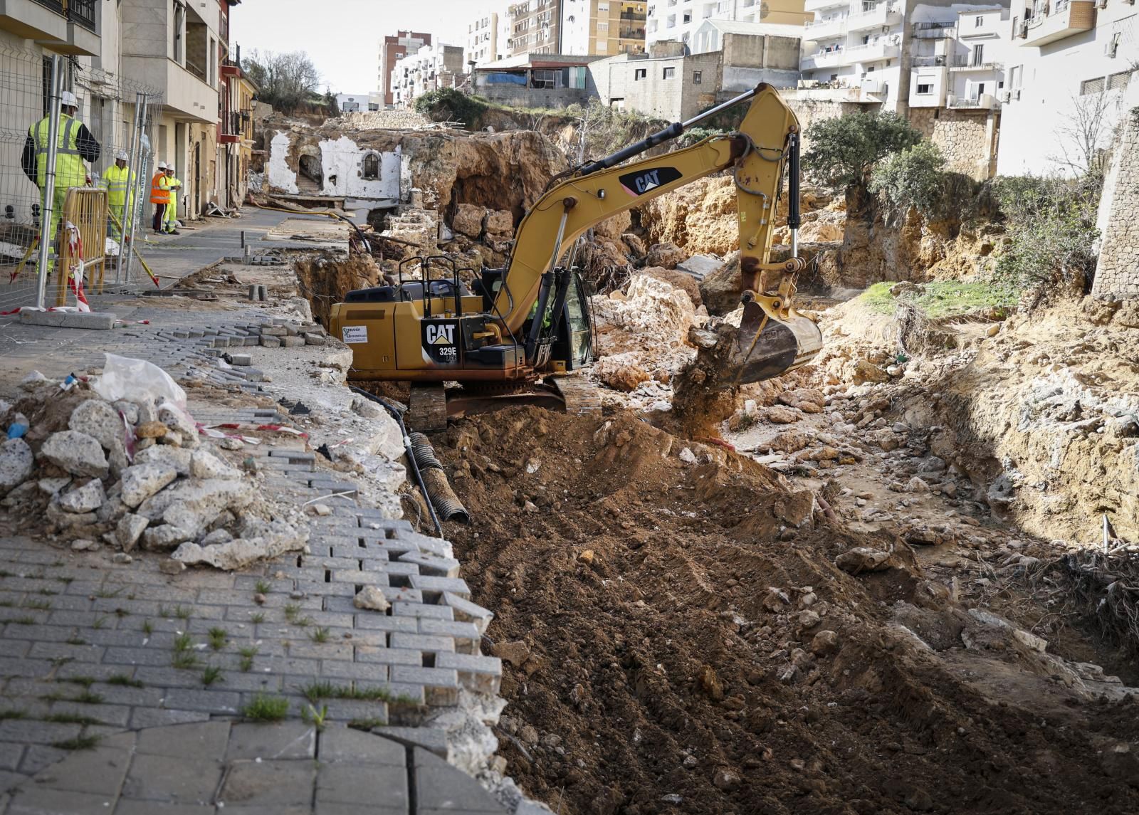 FOTOS | Obras de urgencia en los barrancos tras la dana de Valencia
